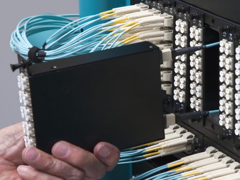 pre-terminated cabling for high density data center