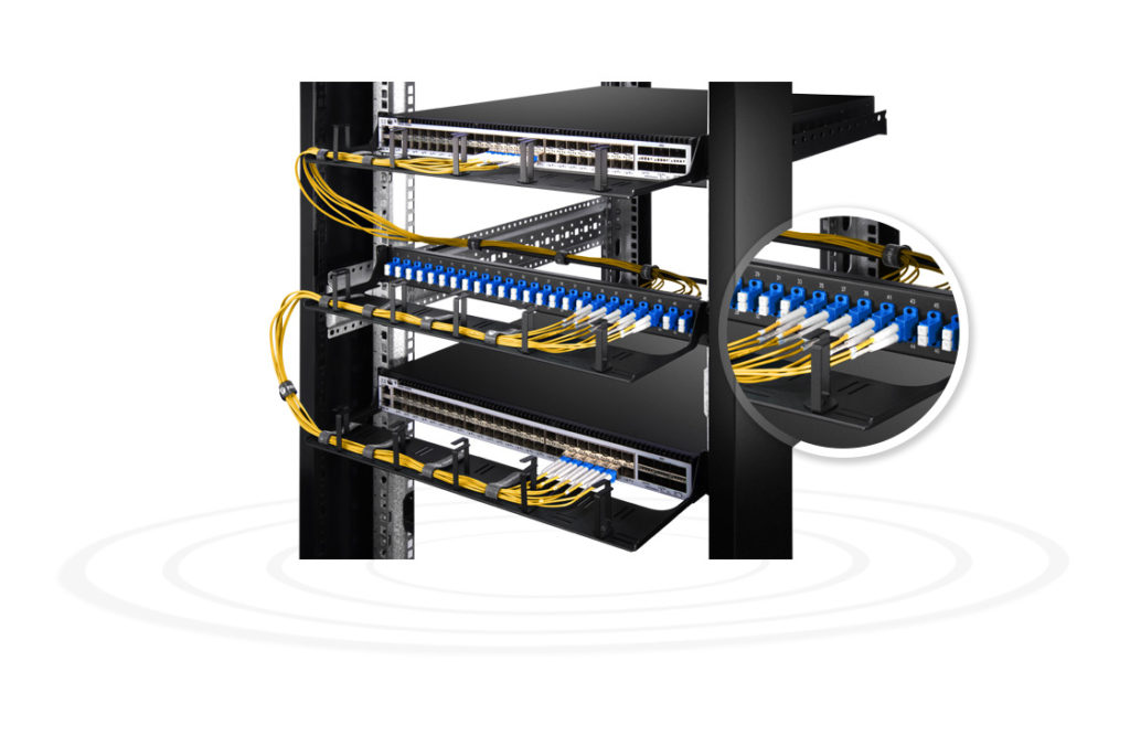 patch panel in rack