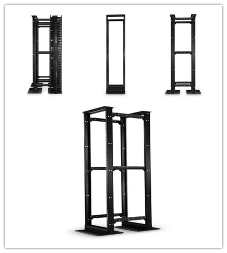 Rack and Cabinet: 45U 4-Post Adjustable Open Frame Rack